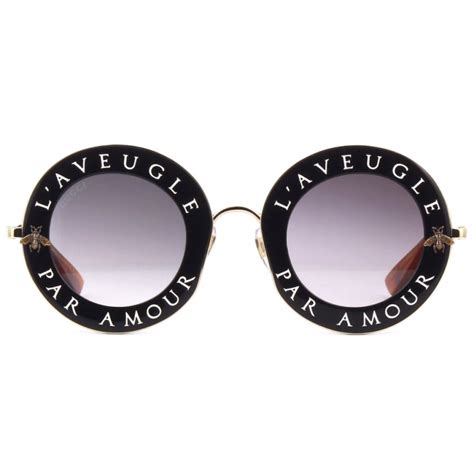 dove comprare occhiali gucci l'aveugle par l'amour|GUCCI GG0113S/002 .